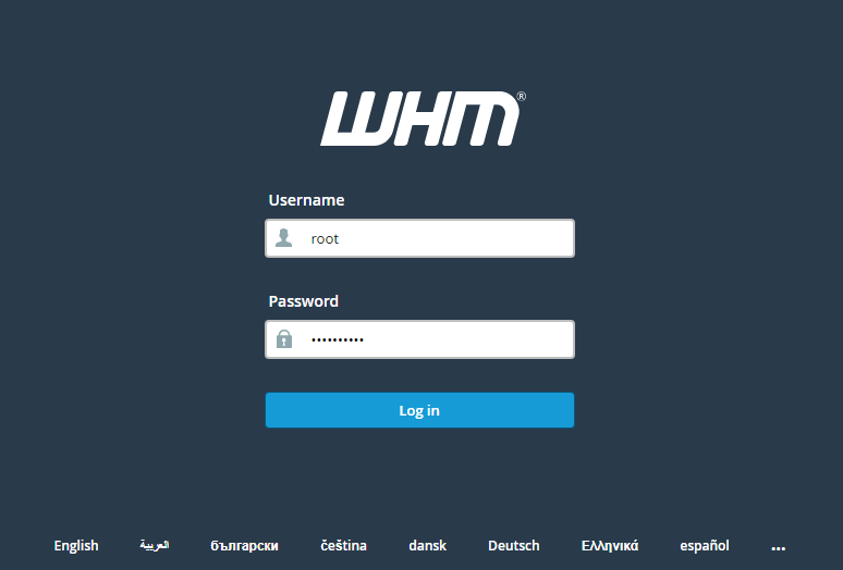 cPanel Login