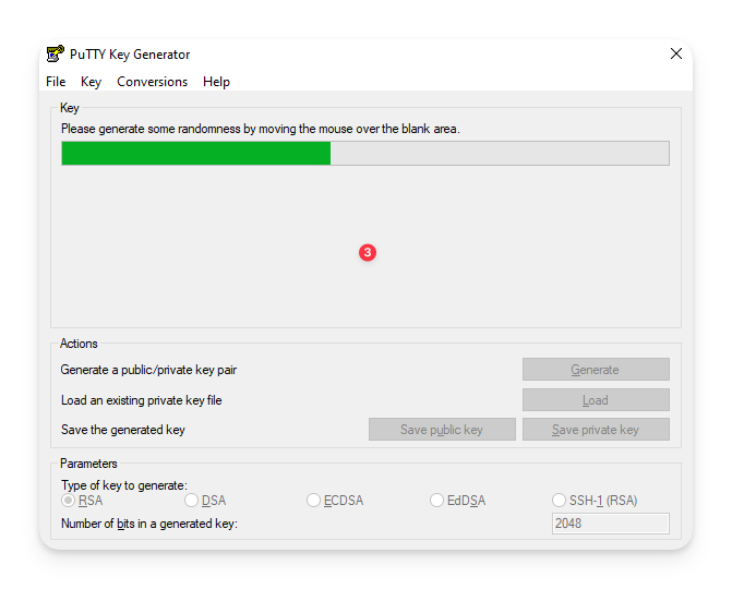 PuTTY Key Generator